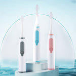 Load image into Gallery viewer, Jianpai Sonic Electric Toothbrush for Men and Women Adult Household Non Rechargeable Soft Hair IPX6 Waterproof
